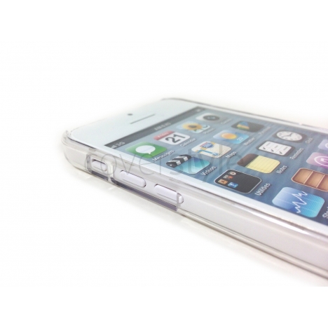 Custodia Crystal Ultra Sottile Trasparente per iPhone 5C - Bianco