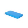 Custodia Dust Matt Anti-Polvere Flessibile Trasparente per iPhone 5/5S - Blu