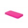 Custodia Dust Matt Anti-Polvere Flessibile Trasparente per iPhone 5/5S - Rosa