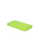 Custodia Dust Matt Anti-Polvere Flessibile Trasparente per iPhone 5/5S - Verde