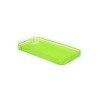 Custodia Dust Matt Anti-Polvere Flessibile Trasparente per iPhone 5/5S - Verde