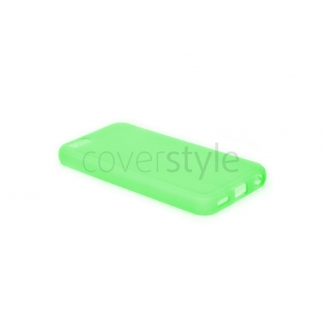 Custodia Flexi Matt Flessibile Opaca per iPhone 5C - Verde