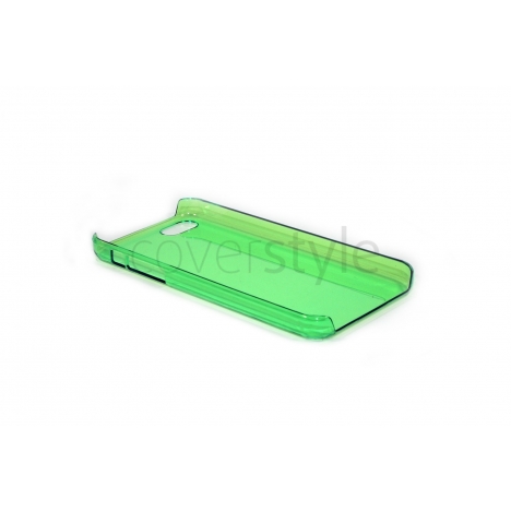 Custodia Crystal Ultra Sottile Trasparente per iPhone 5C - Verde