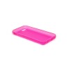 Custodia Glossy Matt Flessibile Trasparente per iPhone 5C - Rosa