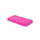 Custodia Glossy Matt Flessibile Trasparente per iPhone 5C - Rosa