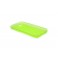 Custodia Glossy Matt Flessibile Trasparente per iPhone 5C - Verde