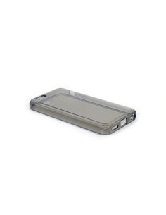 Custodia Glossy Flessibile Trasparente per iPhone 5C - Nero