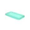 Custodia Glossy Flessibile Trasparente per iPhone 5C - Turchese