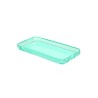 Custodia Glossy Flessibile Trasparente per iPhone 5C - Turchese