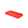 Custodia Glossy Flessibile Trasparente per iPhone 5C - Rosso