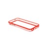 Bumper Advanced per iPhone 5C - Rosso/Trasparente