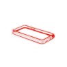 Bumper Advanced per iPhone 5C - Rosso/Trasparente