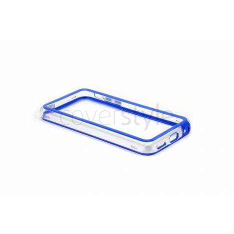 Bumper Advanced per iPhone 5C - Blu/Trasparente