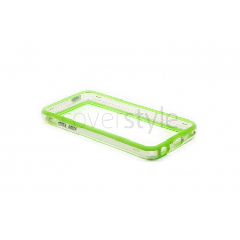 Bumper Advanced per iPhone 5C - Verde/Trasparente