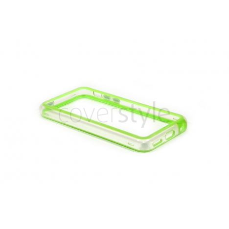 Bumper Advanced per iPhone 5C - Verde/Trasparente