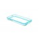 Bumper Advanced per iPhone 5C - Azzurro/Trasparente