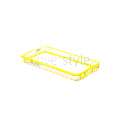 Bumper Advanced per iPhone 5C - Giallo/Trasparente