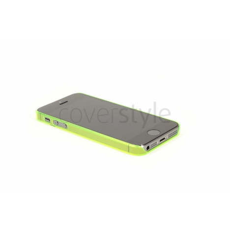 Custodia Ultra Sottile Trasparente per iPhone 5/5S - Giallo