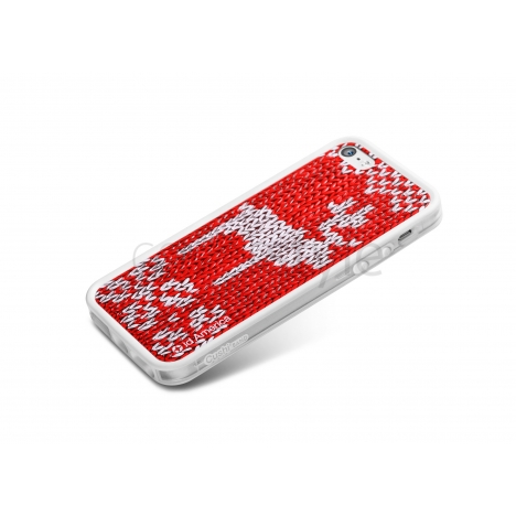 id America - Bumper + Cushi Plus Original per iPhone 5/5S - Christmas