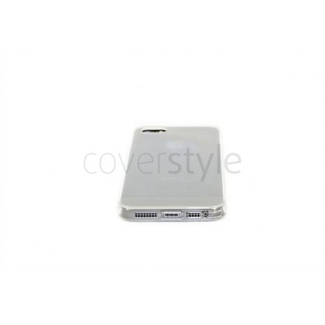 Custodia Ultra Sottile Flessibile Trasparente Anti-Polvere per iPhone 5/5S