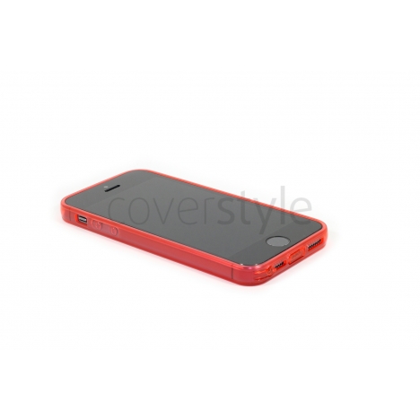 3x1 - Custodie Ultra Sottili Flessibili Trasparenti Anti-Polvere - Trasparente/Azzurro/Rosso