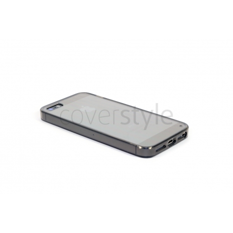 Custodia RetroFlex con Retro Rigido e Bordo Flessibile per iPhone 5/5S - Nero