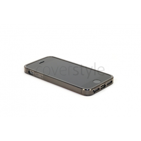 Custodia RetroFlex con Retro Rigido e Bordo Flessibile per iPhone 5/5S - Nero
