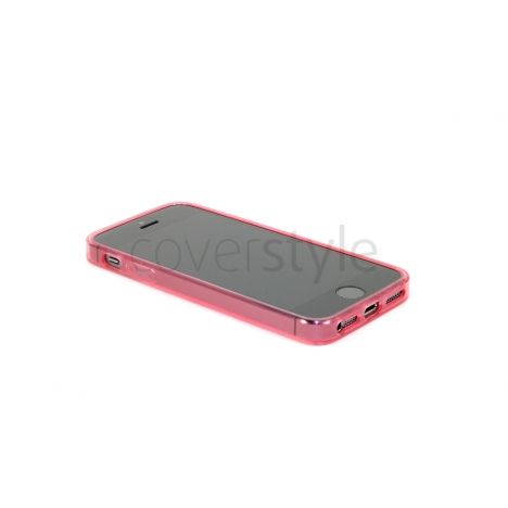 Custodia RetroFlex con Retro Rigido e Bordo Flessibile per iPhone 5/5S - Rosa