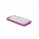 Custodia RetroFlex con Retro Rigido e Bordo Flessibile per iPhone 5/5S - Viola