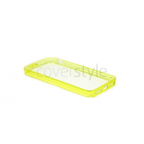 Custodia RetroFlex con Retro Rigido e Bordo Flessibile per iPhone 5/5S - Verde