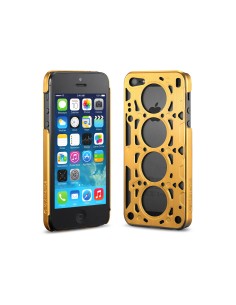 id America - Custodia Gasket V8 in Alluminio per iPhone 5/5S - Gold