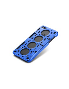 id America - Custodia Gasket V8 in Alluminio per iPhone 5/5S - Rally Blue 2