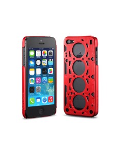 id America - Custodia Gasket V8 in Alluminio per iPhone 5/5S - Red