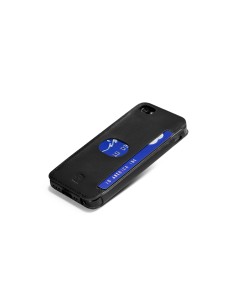 id America - Custodia Wall St. in Pelle per iPhone 5/5S - Nero 2