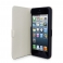 Beyzacases - Custodia in Pelle MF Folio per iPhone 5/5S - Crema