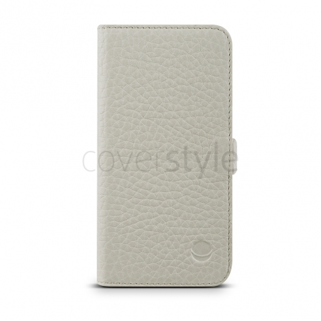 Beyzacases - Custodia in Pelle MF Folio per iPhone 5/5S - Crema