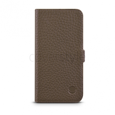 Beyzacases - Custodia in Pelle MF Folio per iPhone 5/5S - Marrone
