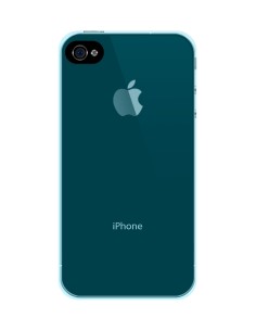 Custodia ZeroFlex 0.3mm Ultra Sottile Flessibile per iPhone 4/4S - Azzurro 2