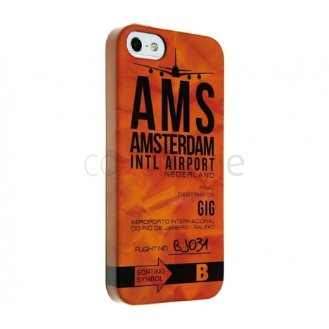 Custodia Ticket to Brazilan Soccer World Cup per iPhone 5/5S - Amsterdam