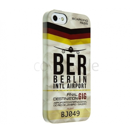 Custodia Ticket to Brazilan Soccer World Cup per iPhone 5/5S - Berlin