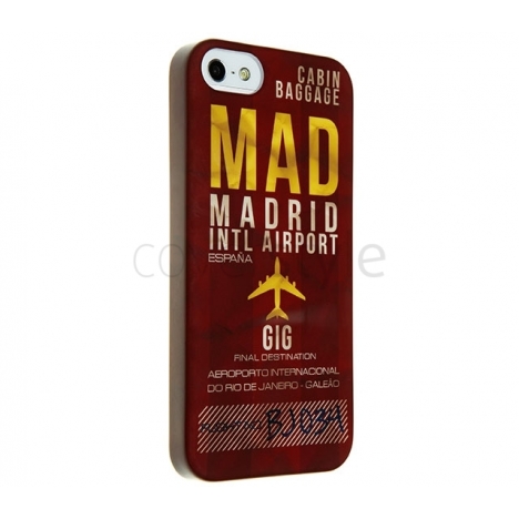 Custodia Ticket to Brazilan Soccer World Cup per iPhone 5/5S - Madrid
