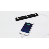 id America - L.E.D Batteria Lampada Portatile in Alluminio - Nero