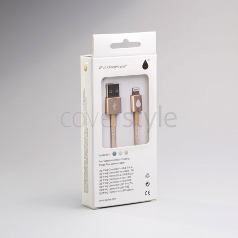 JUICIES+ Cavo in Alluminio da Lightning a USB - Oro