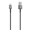 JUICIES+ Cavo in Alluminio da Lightning a USB - Nero