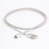 JUICIES+ Cavo in Alluminio da Lightning a USB - Argento