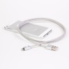 JUICIES+ Cavo in Alluminio da Lightning a USB - Argento