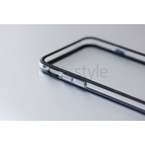 Bumper per iPhone 6 (4.7") Nero + Interno Trasparente