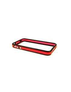 Bumper Bicolore Nero/Rosso Trasparente - Serie Advanced