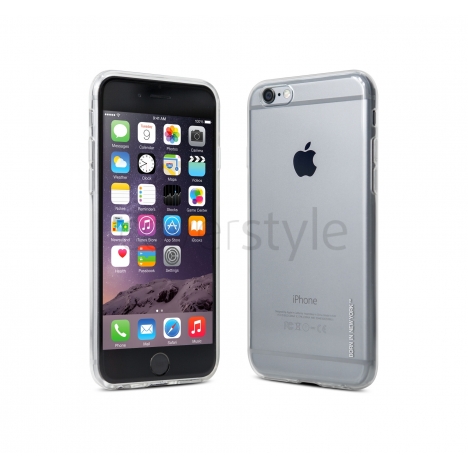 id America - Liquid Custodia Flessibile per iPhone 6 (4.7") - Trasparente