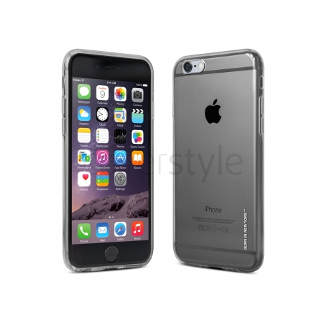id America - Liquid Custodia Flessibile per iPhone 6 (4.7") - Nero